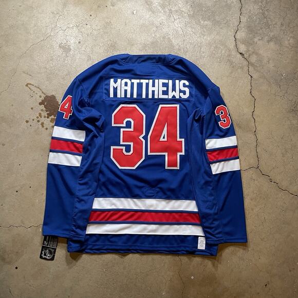 Nike Other - Auston Matthews #34 2026 Olympics Team USA Size XL Jersey Blue